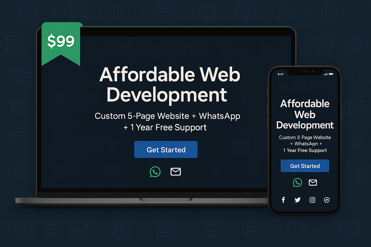 Affordable Web Development: What I Can Create for Just $99
